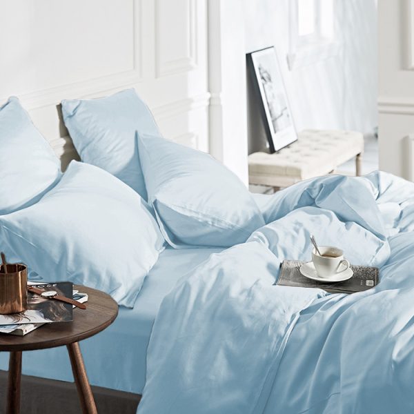 Primaviera Deluxe 100% Bamboo Blauw 140 x 200/220 cm - Afbeelding 2
