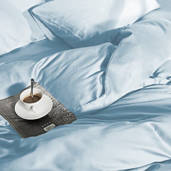 Primaviera Deluxe 100% Bamboo Blauw 140 x 200/220 cm - Afbeelding 3