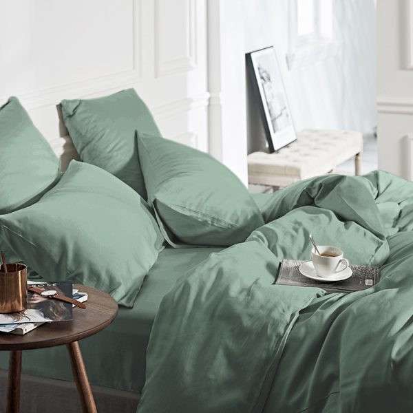 Primaviera Deluxe 100% Bamboo Groen 140 x 200/220 cm - Afbeelding 4