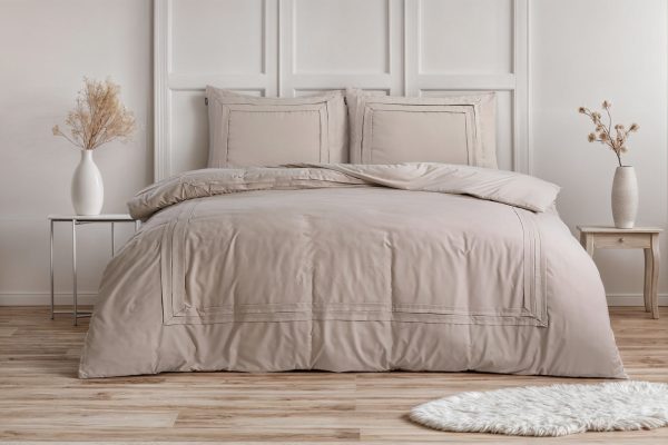 Sleeptime Tailored Taupe 200 x 200/220 cm - Afbeelding 2