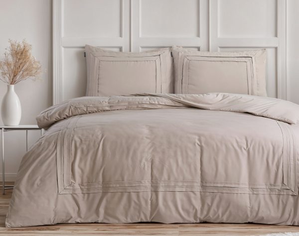 Sleeptime Tailored Taupe 200 x 200/220 cm - Afbeelding 3