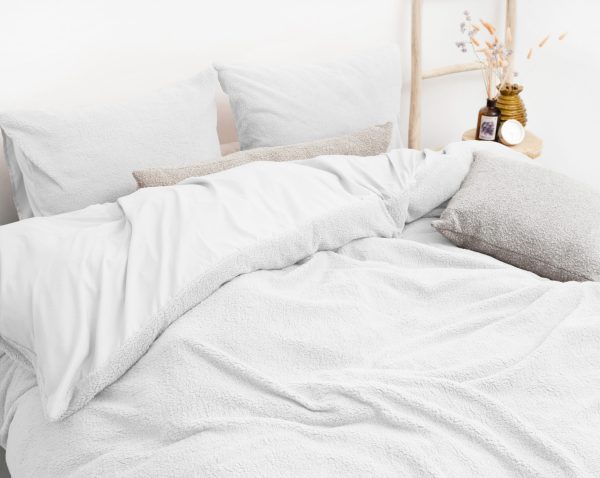 Sleeptime Teddy Katoen Wit 240 x 200/220 cm - Afbeelding 3
