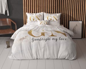 Sleeptime Goodnight Goud 200 x 200/220 cm