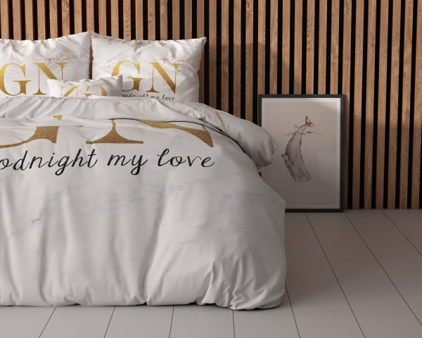 Sleeptime Goodnight Goud 200 x 200/220 cm - Afbeelding 3