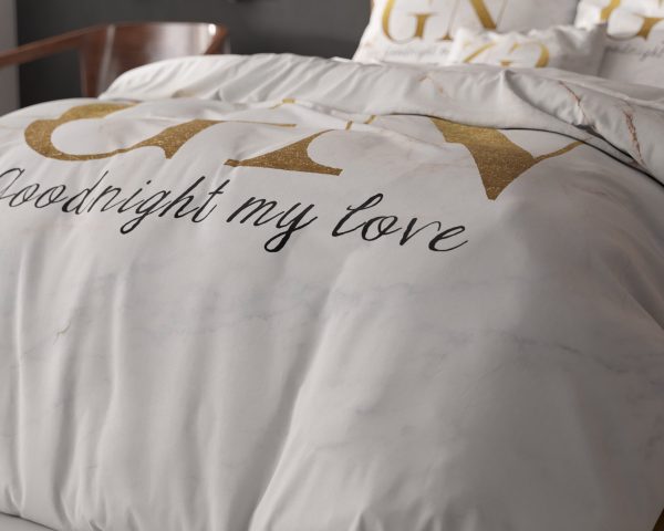 Sleeptime Goodnight Goud 200 x 200/220 cm - Afbeelding 5