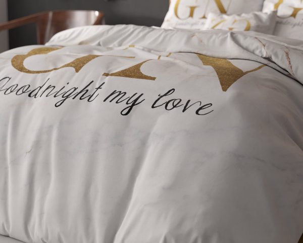 Sleeptime Goodnight Goud 200 x 200/220 cm - Afbeelding 4