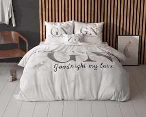 Sleeptime Goodnight Zilver 200 x 200/220 cm