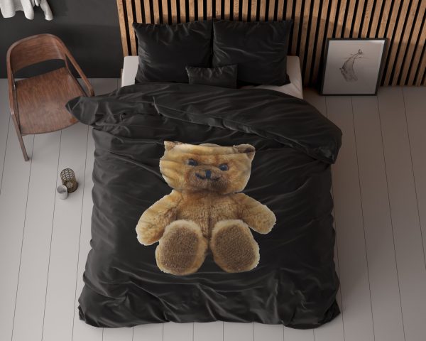 Sleeptime Brave Teddy Zwart 140 x 200/220 cm - Afbeelding 5