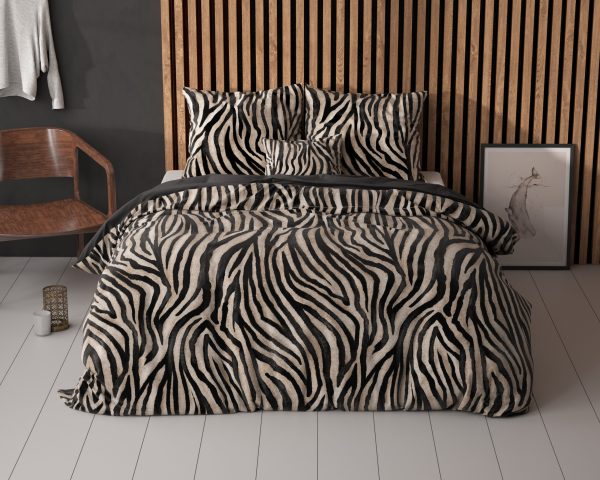Sleeptime Zebra icon Zwart 200 x 200/220 cm - Afbeelding 2