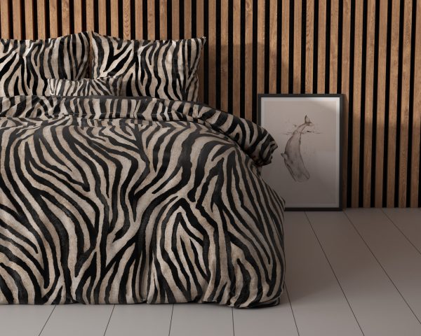 Sleeptime Zebra icon Zwart 200 x 200/220 cm - Afbeelding 3