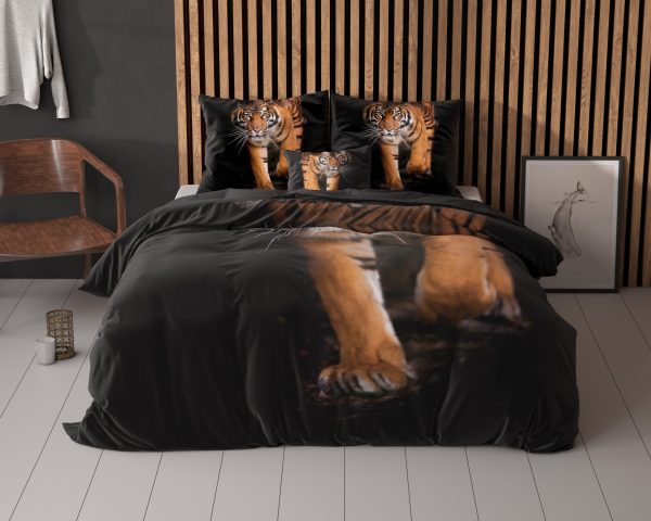Sleeptime Tiger icon Zwart 240 x 200/220 cm - Afbeelding 2