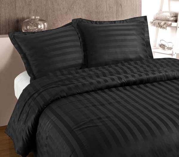 Primaviera Deluxe Hotel stripe Antraciet 200 x 200/260 cm