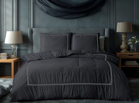 Primaviera Deluxe Brata Zwart/Grijs Zwart 200 x 200/260 cm