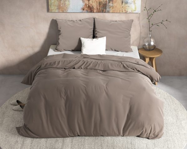 Dreamhouse DH Flanel Mendez Taupe 140 x 200/220 cm - Afbeelding 2