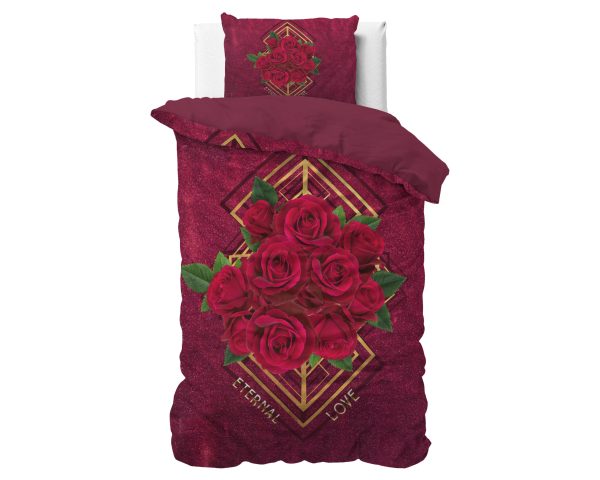Sleeptime Eternal love Rood 140 x 200/220 cm