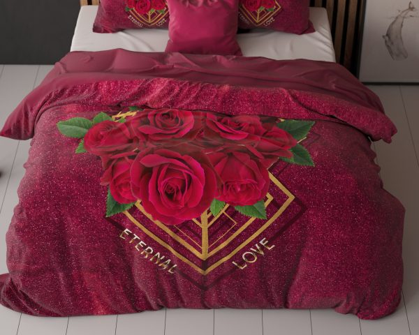 Sleeptime Eternal love Rood 140 x 200/220 cm - Afbeelding 5