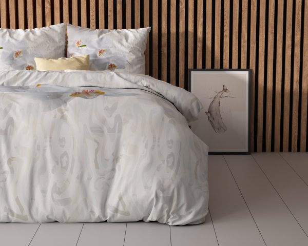 Sleeptime Orchid Wit 200 x 200/220 cm - Afbeelding 3