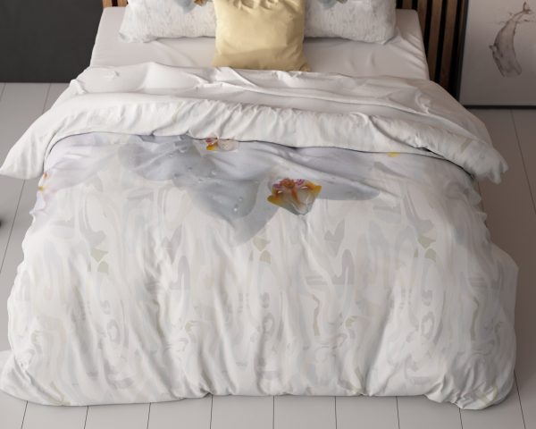 Sleeptime Orchid Wit 200 x 200/220 cm - Afbeelding 5