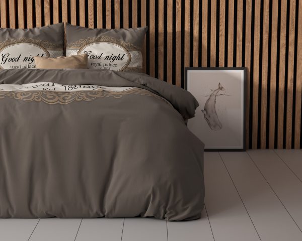 Sleeptime Royal Palace Taupe 140 x 200/220 cm - Afbeelding 3