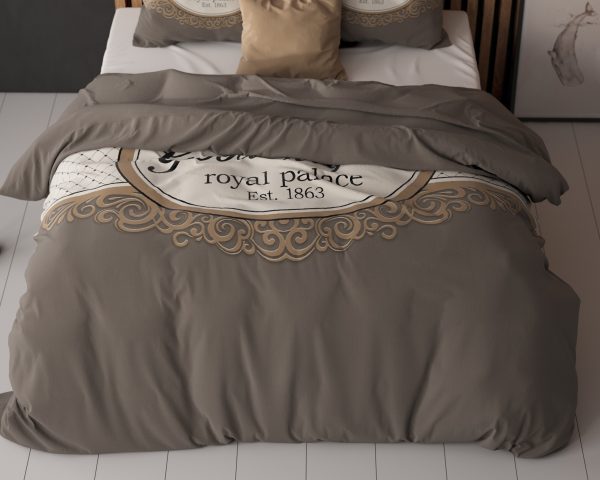 Sleeptime Royal Palace Taupe 140 x 200/220 cm - Afbeelding 5