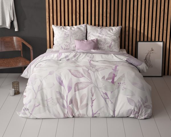 Sleeptime Water leaves Wit 240 x 200/220 cm - Afbeelding 2