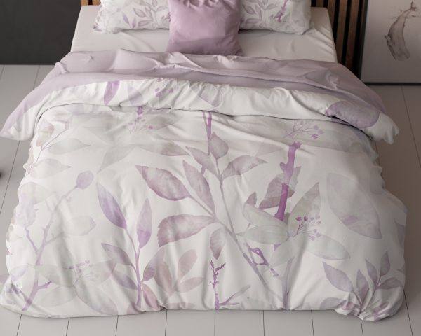 Sleeptime Water leaves Wit 240 x 200/220 cm - Afbeelding 5