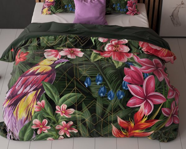 Sleeptime Milou 2 Groen 200 x 200/220 cm - Afbeelding 5