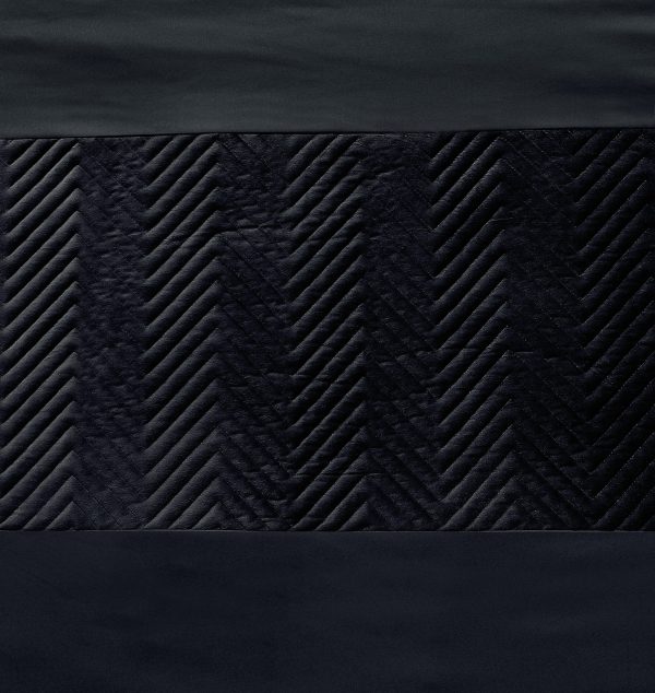 Sleeptime Velvet Crossline Zwart 200 x 200/220 cm - Afbeelding 4