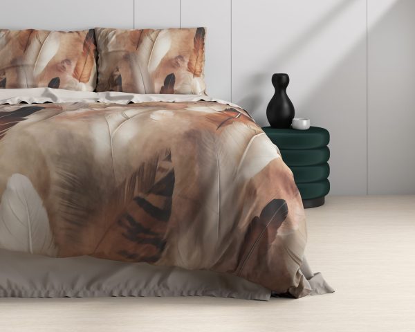 Dreamhouse Feathura Taupe 200 x 200/220 cm - Afbeelding 2