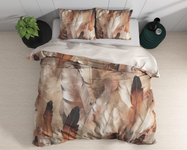 Dreamhouse Feathura Taupe 200 x 200/220 cm - Afbeelding 3