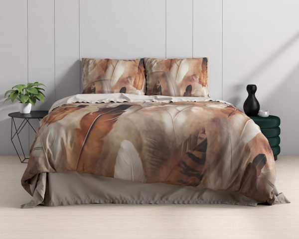 Dreamhouse Feathura Taupe 200 x 200/220 cm - Afbeelding 5