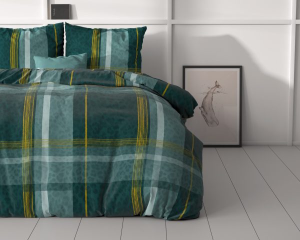 Sleeptime Zoni Groen 140 x 200/220 cm - Afbeelding 2