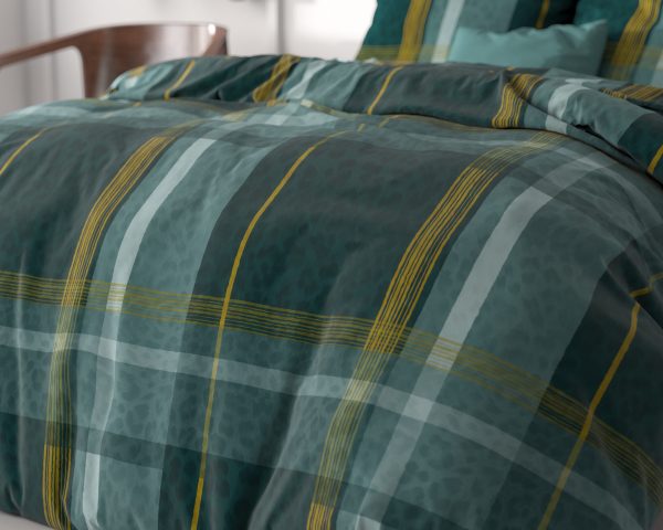 Sleeptime Zoni Groen 140 x 200/220 cm - Afbeelding 3