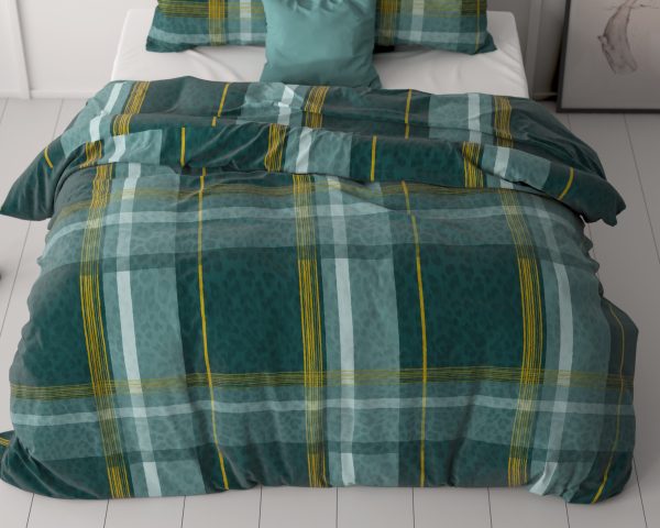 Sleeptime Zoni Groen 140 x 200/220 cm - Afbeelding 4