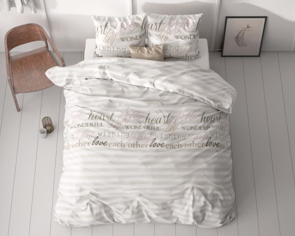 Sleeptime Pinky Words Roze 240 x 200/220 cm - Afbeelding 5