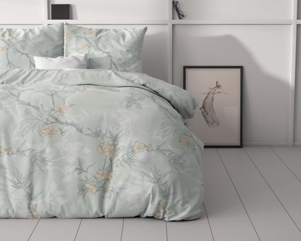 Sleeptime Blossom Blauw 200 x 220 cm - Afbeelding 2