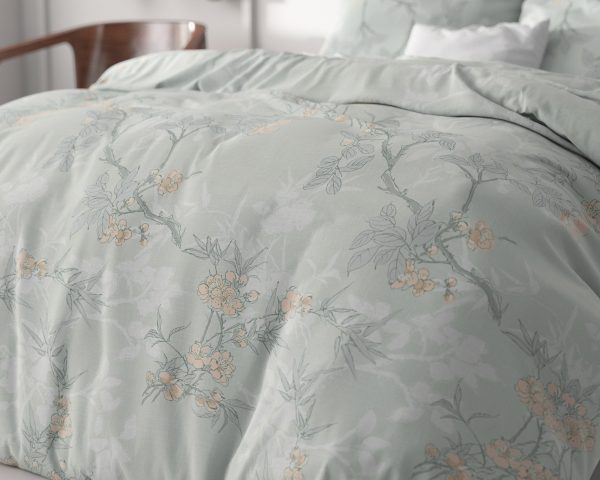 Sleeptime Blossom Blauw 200 x 220 cm - Afbeelding 3