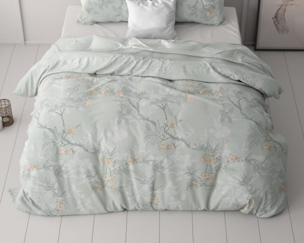 Sleeptime Blossom Blauw 200 x 220 cm - Afbeelding 4