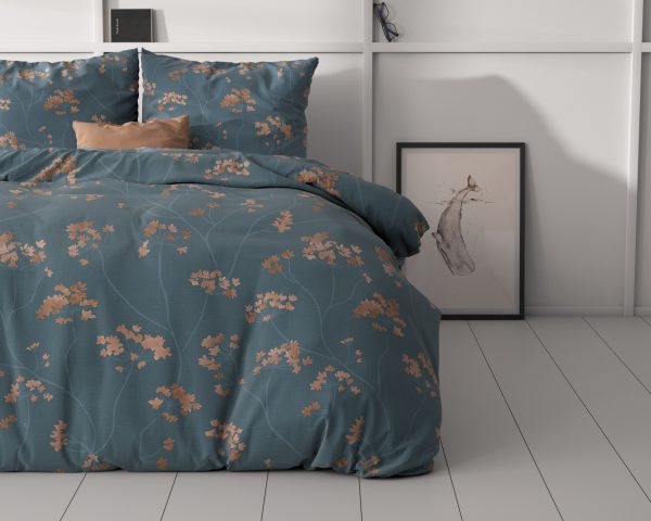Sleeptime Gia Blauw 140 x 220 cm - Afbeelding 2