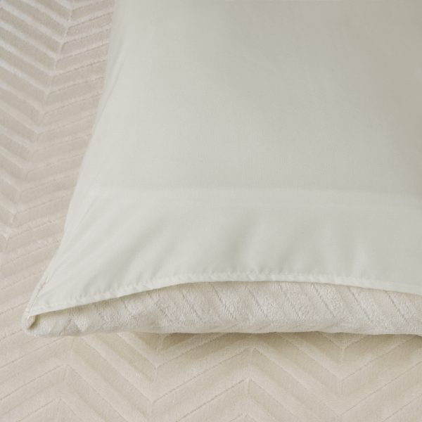 Sleeptime Chevron Teddy Créme 140 x 200/220 cm - Afbeelding 5