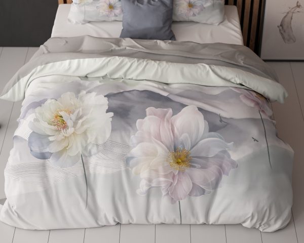 Sleeptime Annique Grijs 200 x 200/220 cm - Afbeelding 5
