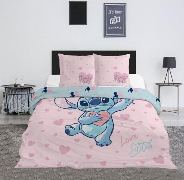 Stitch Dekbedovertrek 240 x 220 cm polykatoen - pre order - Afbeelding 3