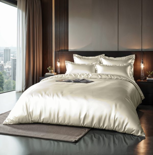 Sleeptime Glossy Creme 200 x 220 cm - Afbeelding 2