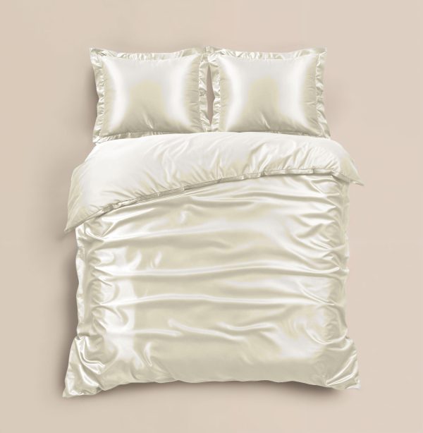 Sleeptime Glossy Creme 200 x 220 cm