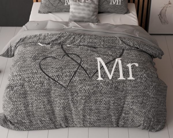 Sleeptime Mr and Mrs 3 Antraciet 135 x 200/220 cm - Afbeelding 5