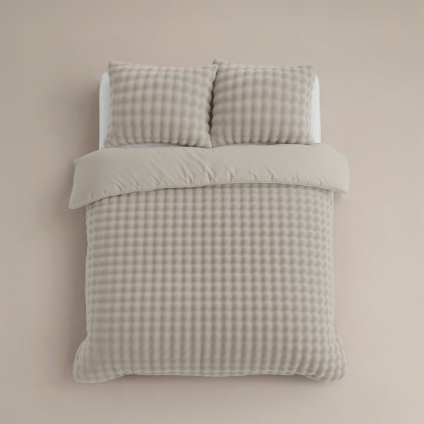 Sleeptime Pom Pom Beige 200 x 220 cm - Afbeelding 3