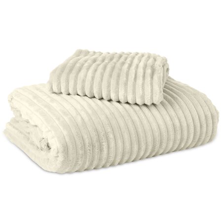 Sleeptime Rib Teddy Beige 200 x 200/220 cm