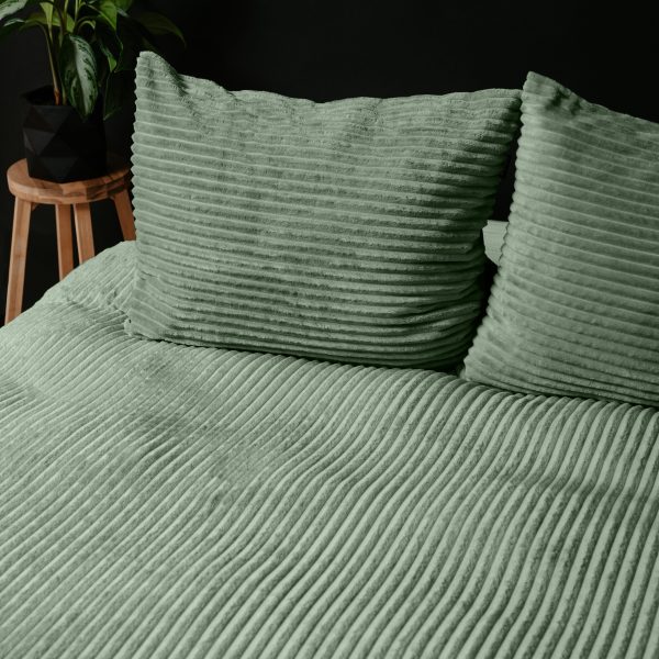 Sleeptime Rib Teddy Groen 140 x 200/220 cm - Afbeelding 4