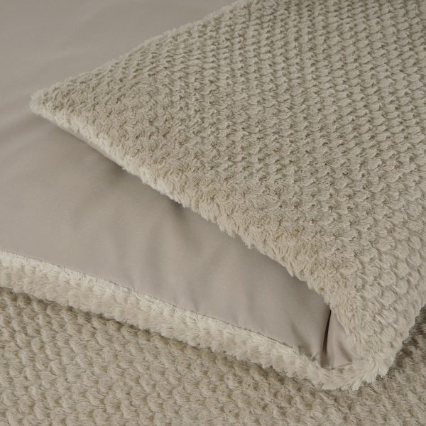 Sleeptime Fur Teddy Taupe 200 x 200/220 cm - Afbeelding 2
