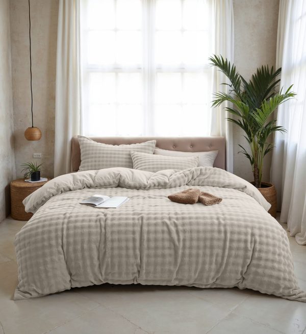 Sleeptime Pom Pom Beige 140 x 220 cm